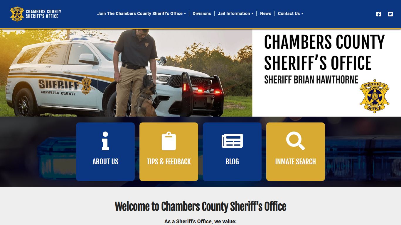 Chambers County Sheriff’s Office, TX